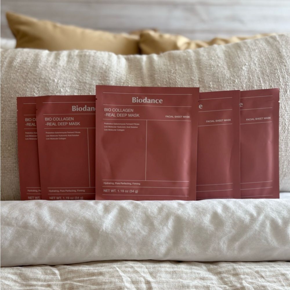 BIODANCE Bio-Collagen Real Deep Mask Hydrating Overnight 5 Pack bundle exp 2028